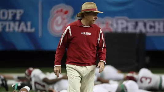 12-27-16 Nick Saban Peach Bowl Practice