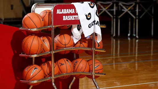 Basketballs on Court