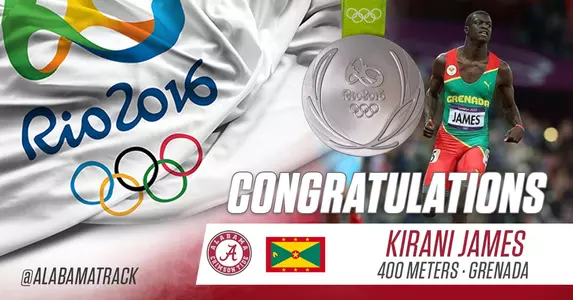 Kirani James Silver Medal