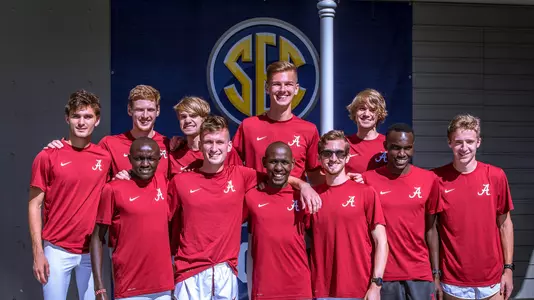 2017 Men's Cross Country Team- SEC Championships