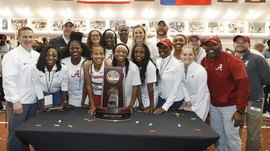 Women's Track Third Place