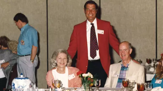 Shelley and Tom Jones with Gene Stallings circa 1990