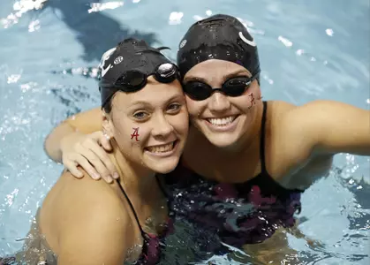 09-30-16 MWSD vs Vandy & West FloridaAlabama swimmer Alexis PreskiAlabama swimmer Katie CoughlinPhoto by Robert Sutton