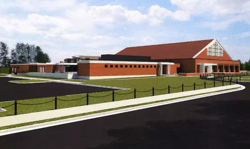 Alabama Aquatic Center Renovations Exterior Renderings
