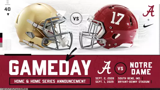 Alabama-Notre Dame Series Graphic