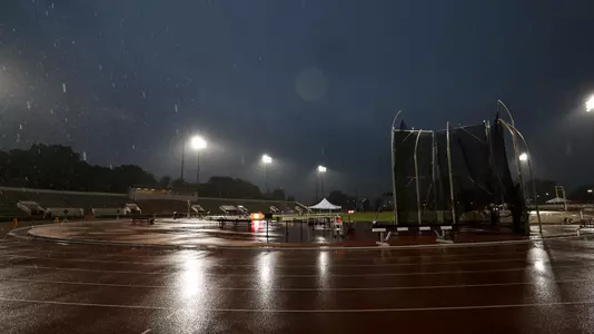 Rainout Sam Bailey Track & Field Complex
