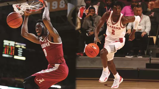 All-SEC Donta Hall, Kira Lewis Jr.