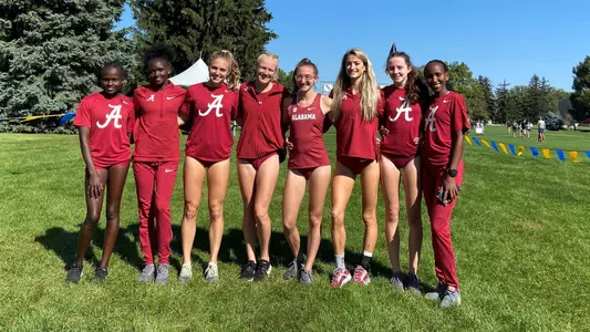 Women's Cross Country Team at the JP Invitational