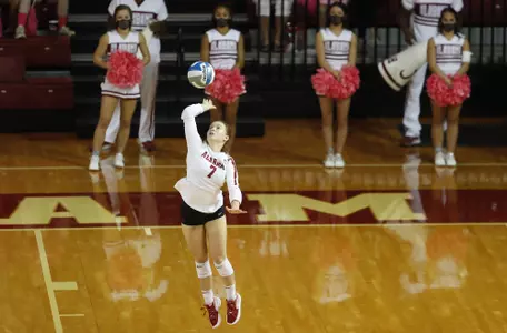 Schmer with a kill against Kentucky