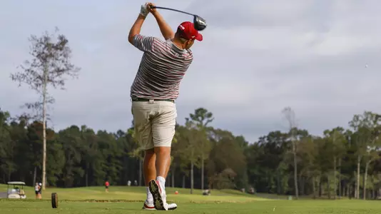 Canon Claycomb tees off drive