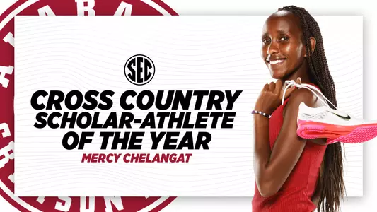 2021 SEC Cross Country Scholar-Athlete of the Year Mercy Chelangat
