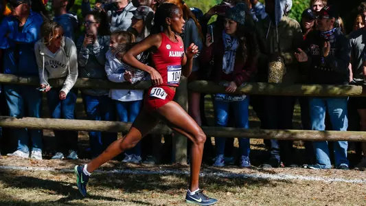 Mercy Chelangat at the 2021 NCAA Cross Country Championships