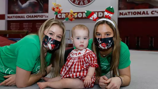 Rise Holiday Party with Alabama gymnasts Mati Waligora and Ella Burgess