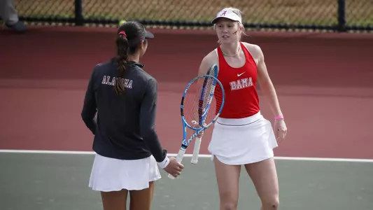 2/5/21 WTN Alabama vs MemphisAlabama's Alba Cortina PouAlabama's Sasha GorchanyukPhoto by Rodger Champion