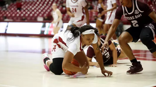 2/25/21 WBB Alabama vs Texas AMAlabama Guard Destiny Rice (11) Photo by Rodger Champion