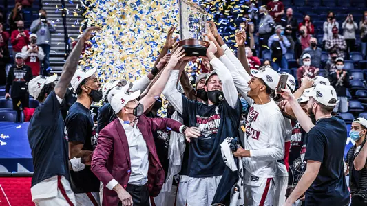 Men's Basketball SEC Championship Trophy Presentation