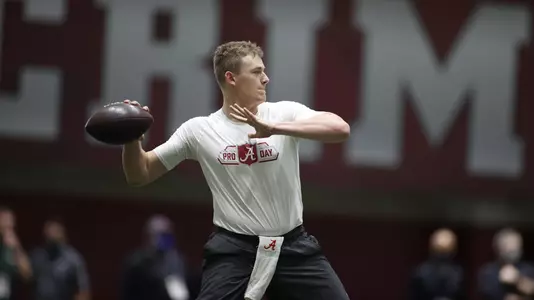 Mac Jones Pro Day