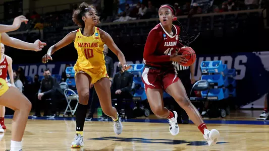 3/24/21 WBB Alabama vs MarylandAlabama Forward Jasmine Walker (40)Photo by Skylar Lien