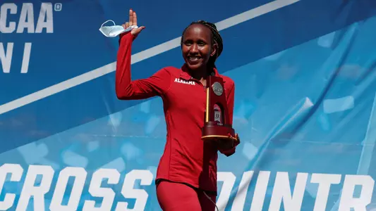 3/15/21 MWTR Alabama vs PracticeAlabama's Mercy ChelangatPhoto by Jeff Hanson