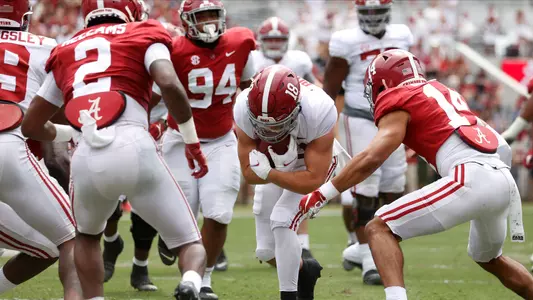 Golden Flake A-Day Game Alabama wide receiver Slade Bolden