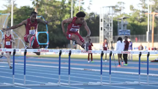 during the Pepsi Florida Relays on Friday, April 2, 2021 at Percy Beard Track at James G. Pressly Stadium in Gainesville, Fla. / UAA Communications photo by Chris Kim