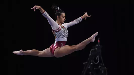 4/16/21 WGY NCAA'sAlabama gymnast Luisa BlancoPhoto by Robert Sutton`