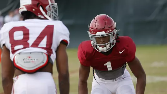 Ga'Quincy Mckinstry practice