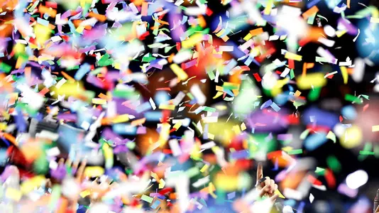 confetti celebration