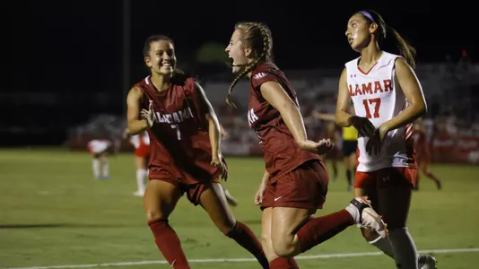 Kate Henderson celebrates