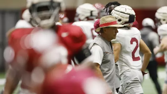 Coach Saban Practice
