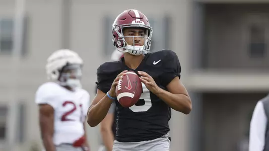 Bryce Young practicce