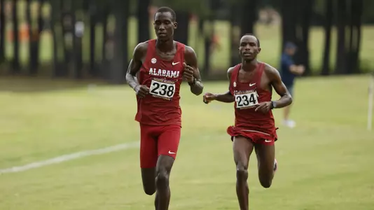 Victor Kiprop and Hillary Cheruiyot at the UNA Showcase