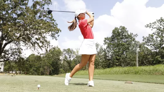 Benedetta Moresco tees off