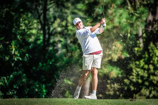 Canon Claycomb taking a shot