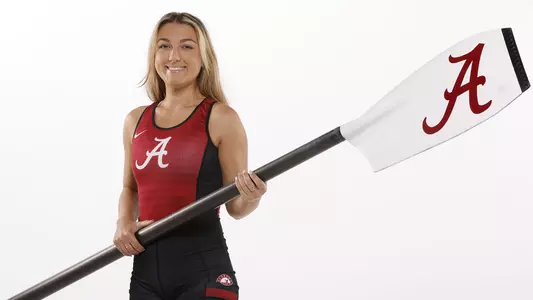 Haley Alexander rowing creative shot