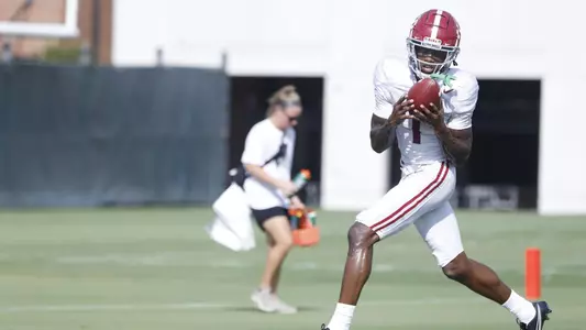 Jameson Williams practice