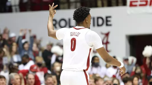 Noah Gurley for three vs. Auburn