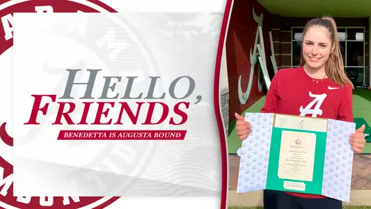 Alabama women's golf, Benedetta Moresco