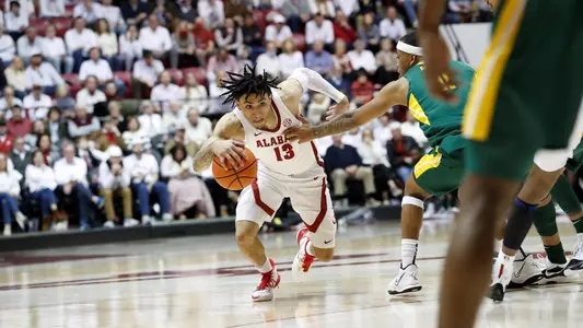 1/29/22 MBB Alabama vs UBAlabama guard Jahvon Quinerly (13)Photo by Kyla Michelitch