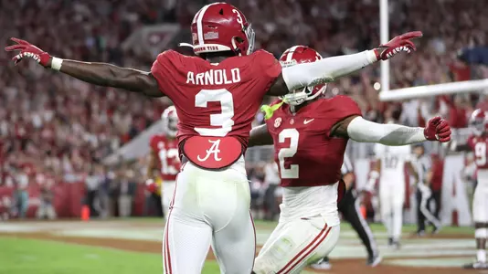 10/8/22 MFB Alabama vs TAMUAlabama defensive back Terrion Arnold (3)Photo by Otto Horiuchi