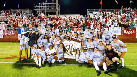 Team Celebrates SEC Regular Season Title