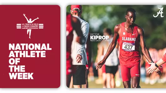 Victor Kiprop National Athlete of the Week Graphic