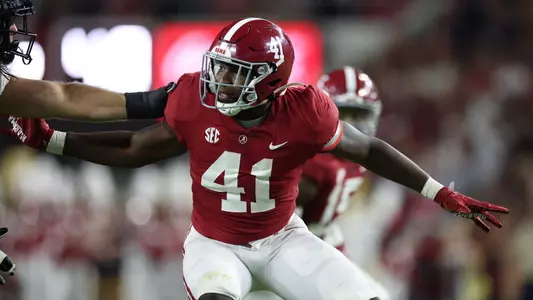 9/24/22 MFB Alabama vs VandyAlabama linebacker Chris Braswell (41)Photo by Kent Gidley