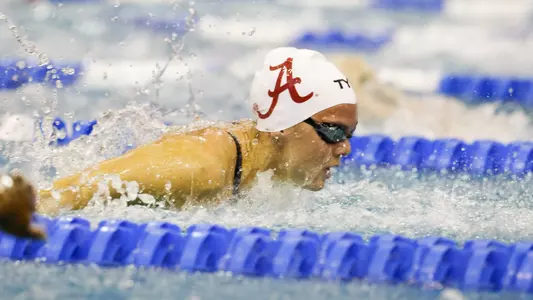 3/18/22 MWSD Alabama va NCAAChampionshipAlabama swimmer Rhyan WhitePhoto by Jeff Hanson
