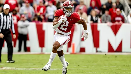 11/19/22 MFB Austin PeayAlabama running back Jase McClellan (2)Photo by Trent Spruell
