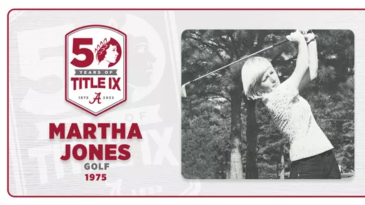 50 Years of Title IX - Martha Jones, Golf, 1975