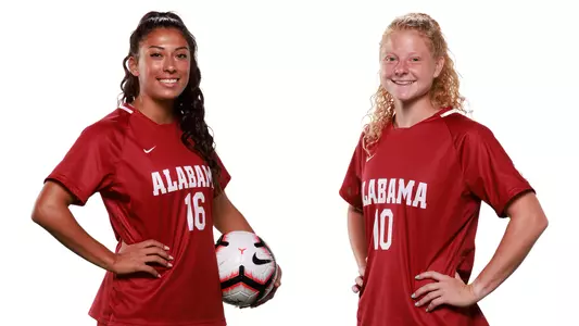 Reyna and Riley posing for photo