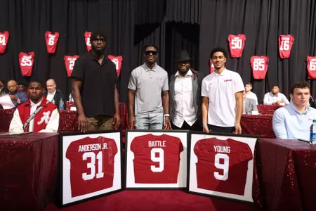 2022 Alabama Football permanent captains