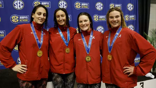 Alabama 200 freestyle relay