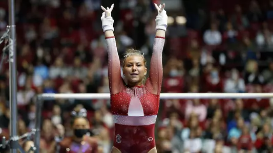 1/21/22 WGY vs KentuckyAlabama gymnast Cam MachadoPhoto by David Gray
